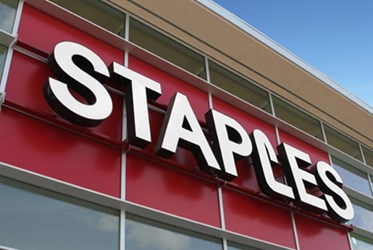 Staples Sign